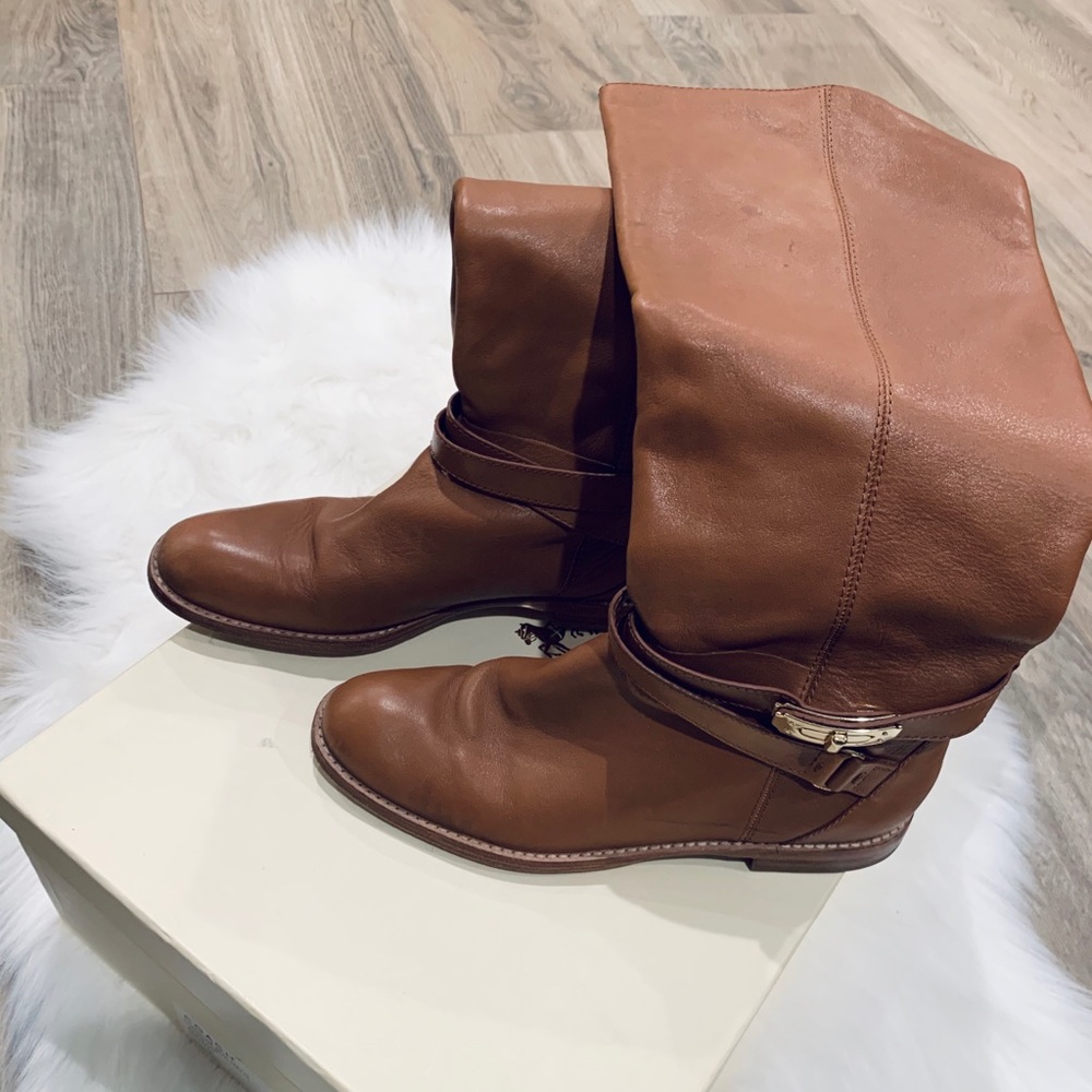 Coach Leather Boots